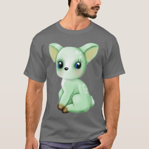Kitschy deer T_Shirt