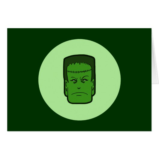 Kitschy Frankenstein Cards (Front Horizontal)