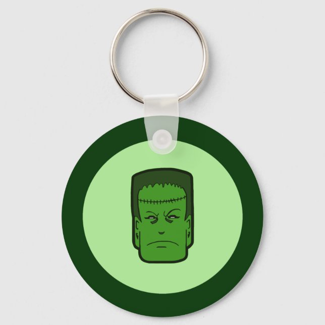 Kitschy Frankenstein Keychain (Front)