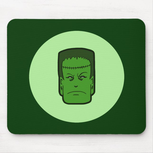Kitschy Frankenstein Mouse Pad (Front)
