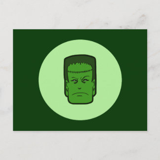 Kitschy Frankenstein Postcard