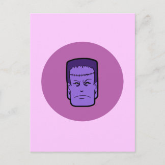 Kitschy Frankenstein Postcard