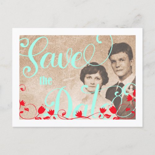 Kitschy Save the Date Announcement Template