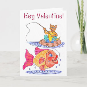 Kitschy Valentines Day Card