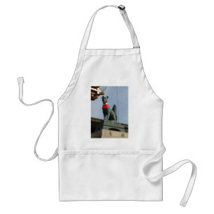 Kitsune キツネ (Fox) with Jewel in Mouth Adult Apron