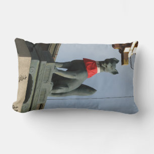 Kitsune キツネ (Fox) with Jewel in Mouth Lumbar Pillow