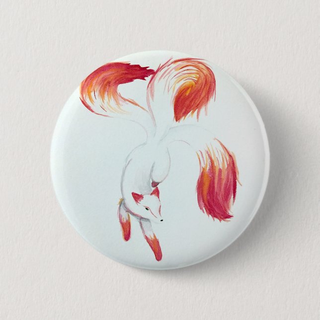 Kitsune Button (Front)