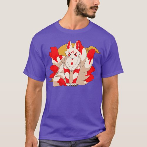 Kitsune fox 3 T_Shirt