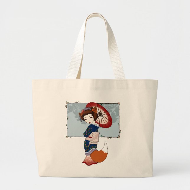 Kitsune Geisha Totes (Front)
