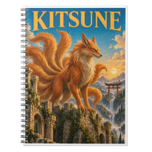 Kitsune, Gothic Fantasy Monster Notebook