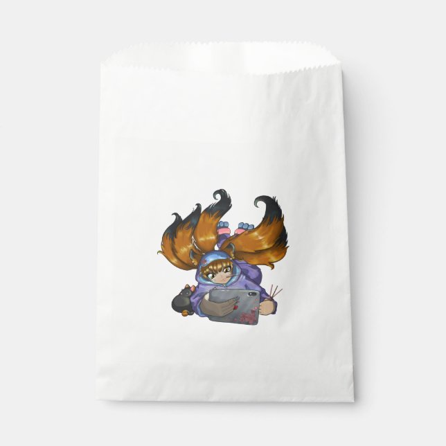 Kitsune Life Favor Bag (Front)