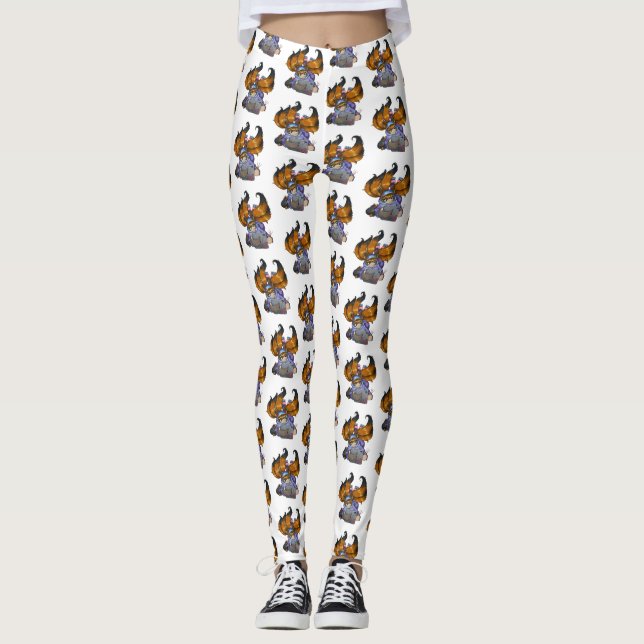 Kitsune Life Leggings (Front)