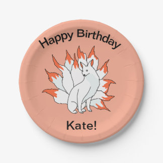 KItsune Paper Plates