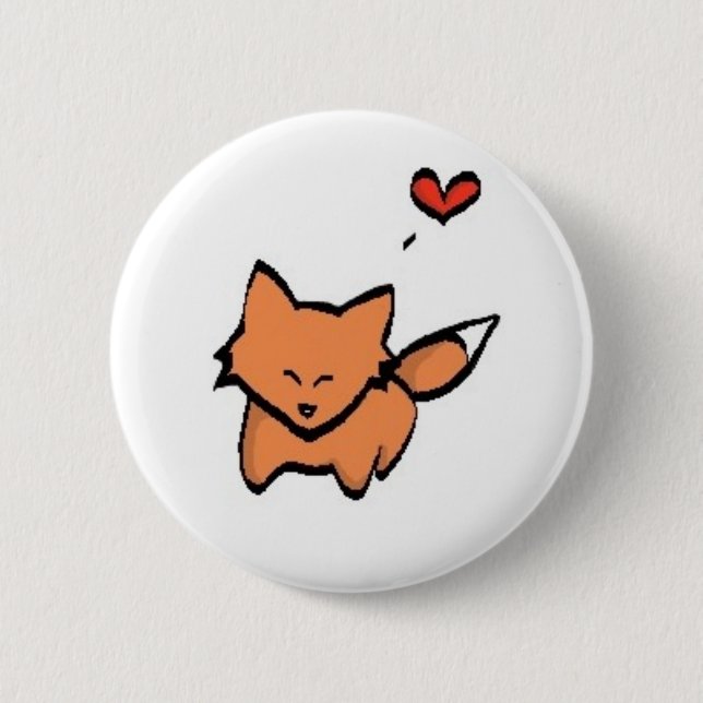 Kitsune Pin (Front)