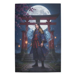 Kitsune Shrine Guardian Fantasy Wall Art