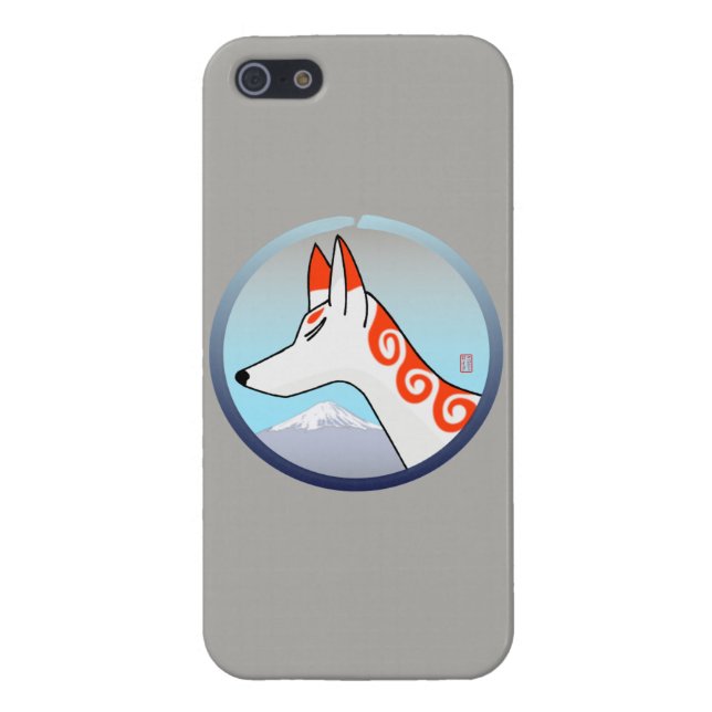 Kitsune (Supernatural Fox) Phone Case For iPhone SE/5/5s (Back)