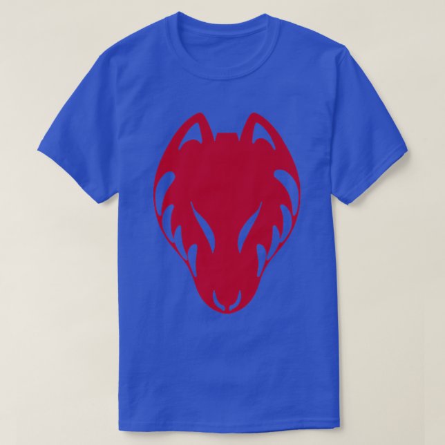 Kitsune, traditional Japanese Masks, Stylized fox  T-Shirt (Design Front)