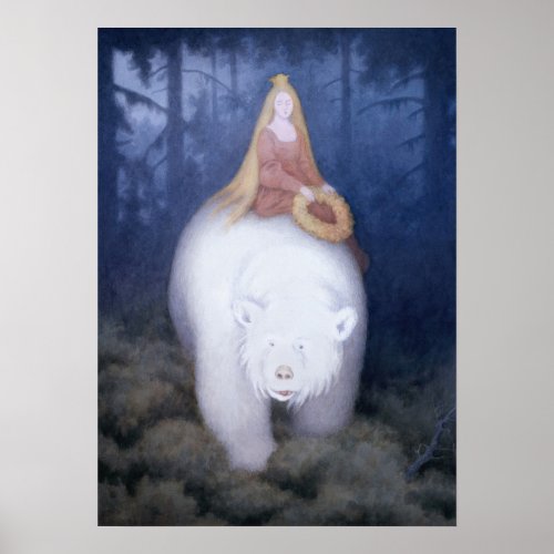 Kittelsen White_Bear King Valemon Fairytale XL Poster