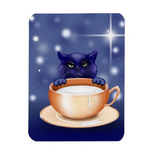 kitten_83660 CUTE KITTEN CAT CARTOON ANIMATIONS TE Magnet