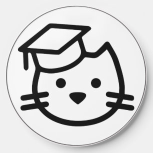 Kitten Academy Plain Logo Wireless Charger