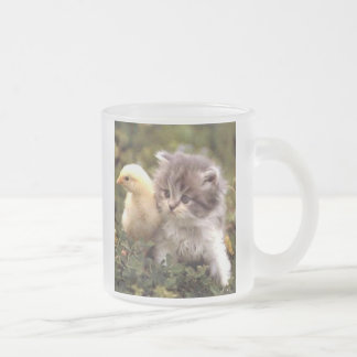 Kitten and Baby Chick Mug