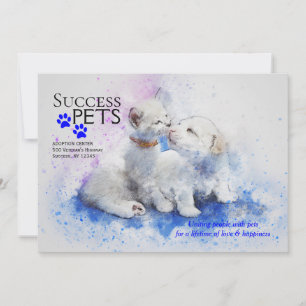 Kitten and Puppy Adoption Center Announcement