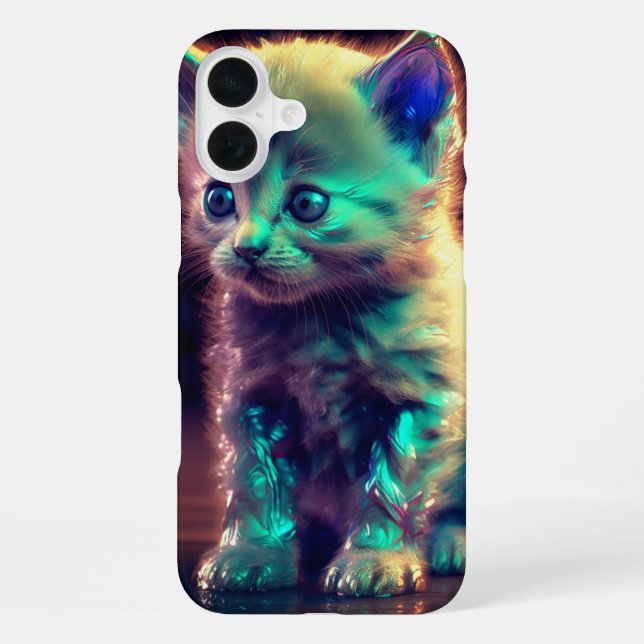 Kitten Art Phone Case (Back)