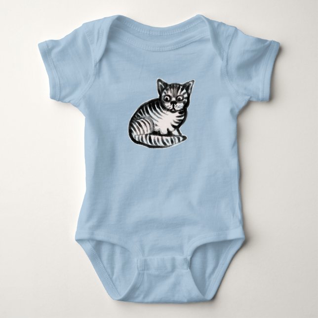 Kitten Baby Bodysuit (Front)