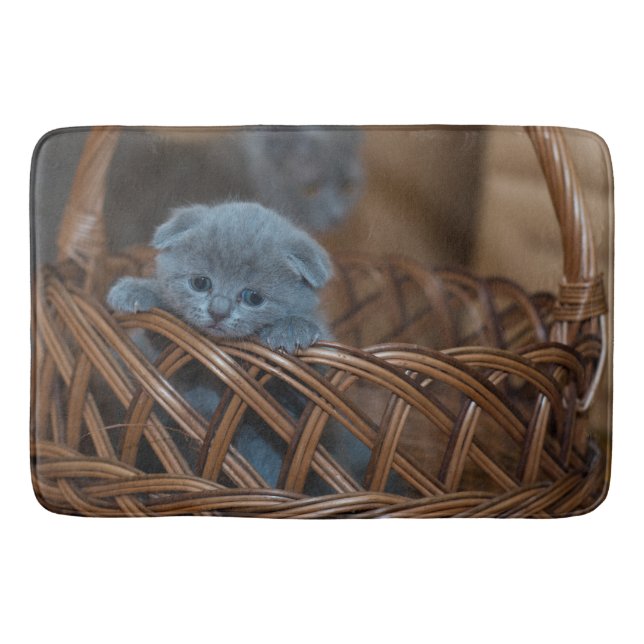 Kitten Bath Mat (Front)