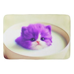 Kitten bath mat