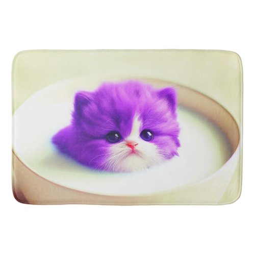 Kitten  bath mat