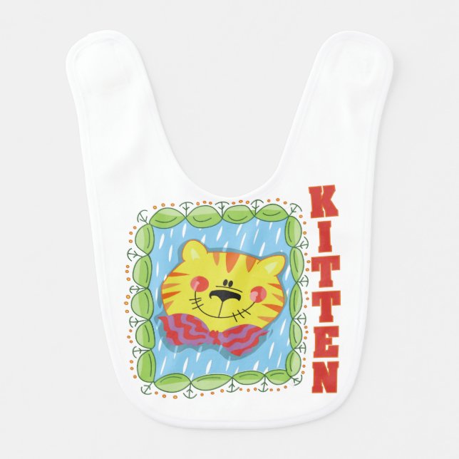 Kitten Bib (Front)