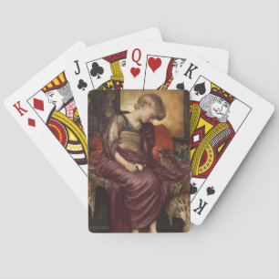 Kitten (by Frederic Leighton) Poker Cards