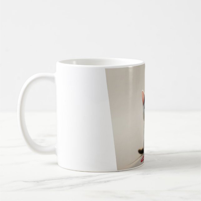#kitten #cat #animal #cute #kawaii #pet Action & O Coffee Mug (Left)