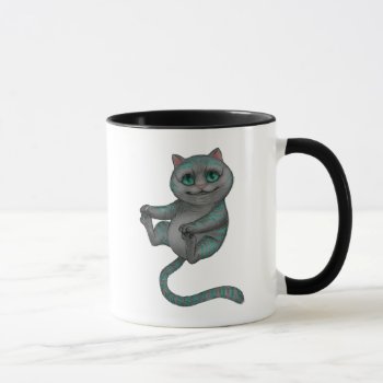 Kitten Chessur Mug by AliceLookingGlass at Zazzle