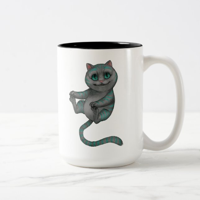 Kitten Chessur Two-Tone Coffee Mug (Right)