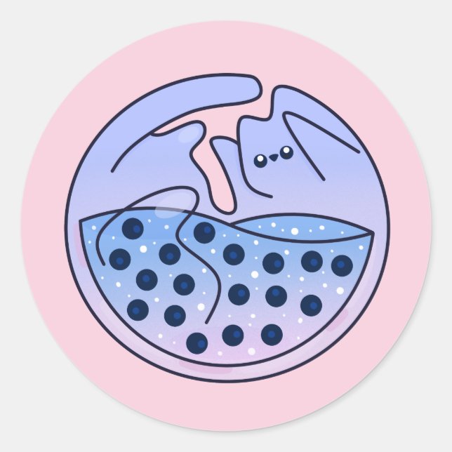 Kitten Classic Round Sticker (Front)