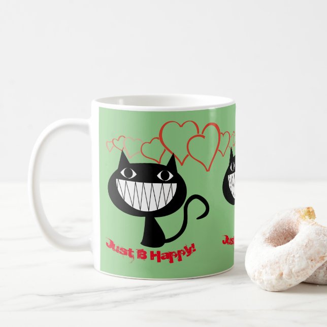 Kitten Coffee Mug (With Donut)