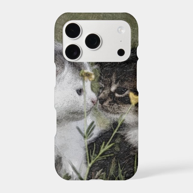 Kitten, Cute, Nature Iphone Case (Back)