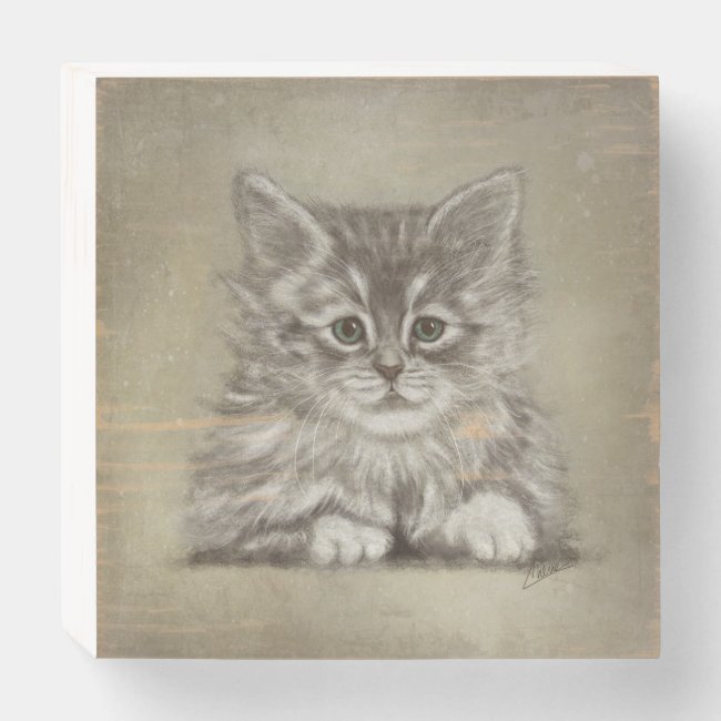Kitten Face Adorable Art 