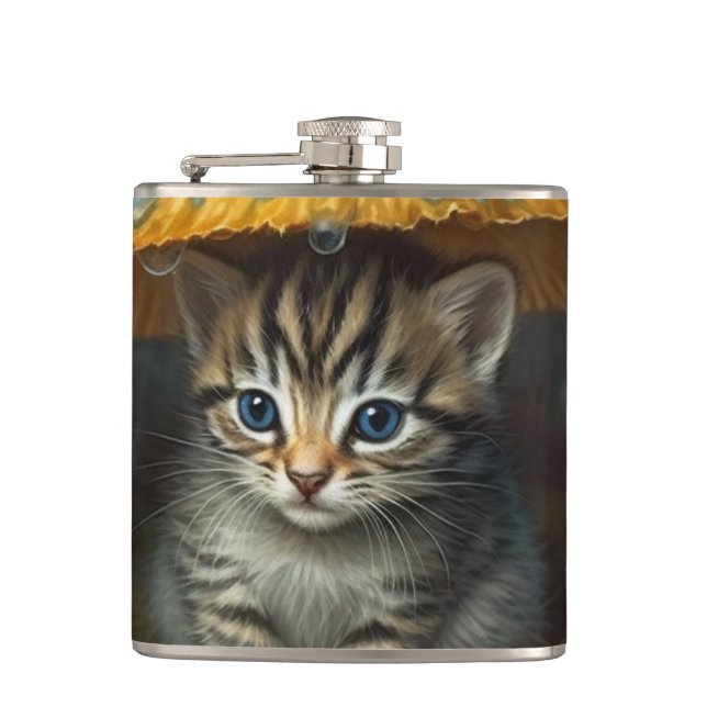 Kitten Flask (Front)