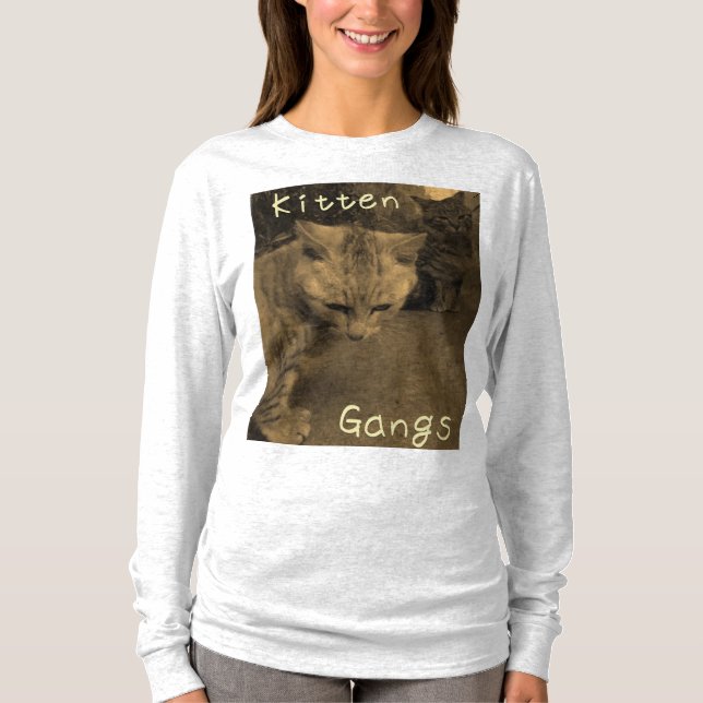 Kitten gangs T-Shirt (Front)