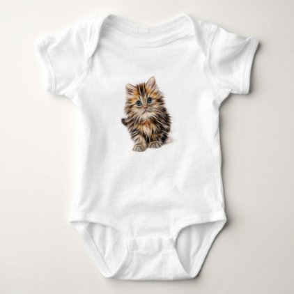 Kitten Gifts Baby Bodysuit