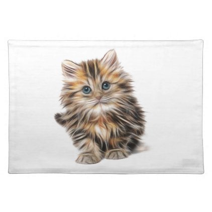 Kitten Gifts Cloth Placemat