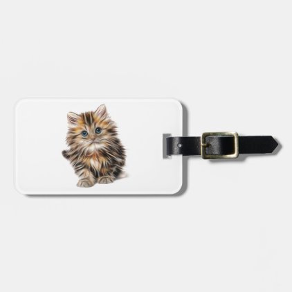 Kitten Gifts Luggage Tag