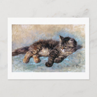Kitten, Henriette Ronner-Knip Postcard