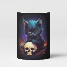 Kitten Horror Skull
