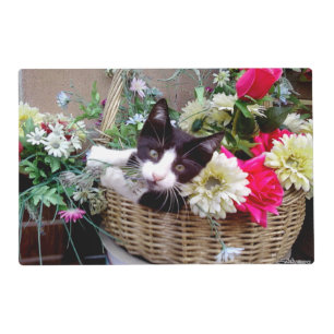 Kitten in a Basket Placemat
