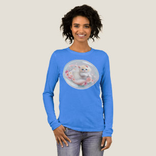 Kitten in a bubble Women's Tri-blend Shirt