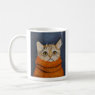 Kitten In A Sweater - Coffee Mug for Cat Lovers